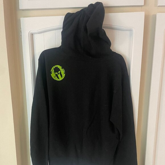 Spartan "This Beauty is a Beast" Sweatshirt – Black & Green - Picture 2 of 2